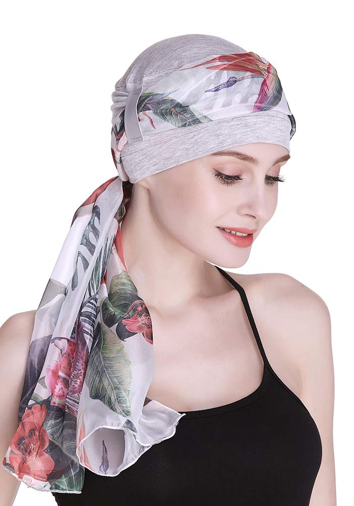 FocusCare Chemo Caps For Hair Loss Women HeadWraps Scarfs Wig Accessories Headcover - Image 5